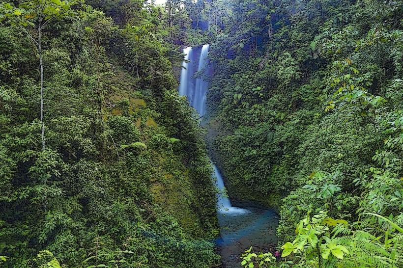 Cascada de las Lajas