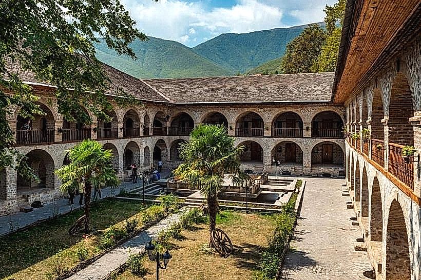 Caravanserai in Sheki