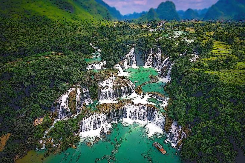 Ban Gioc Waterfall