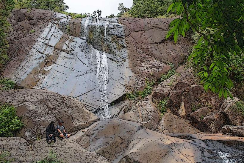 Telaga Tujuh Waterfalls (Seven Wells)
