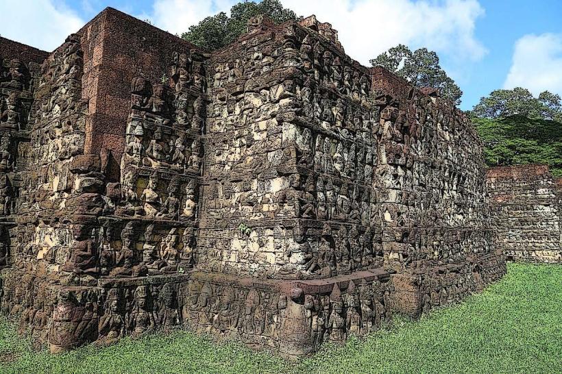 Terrace of the Leper King