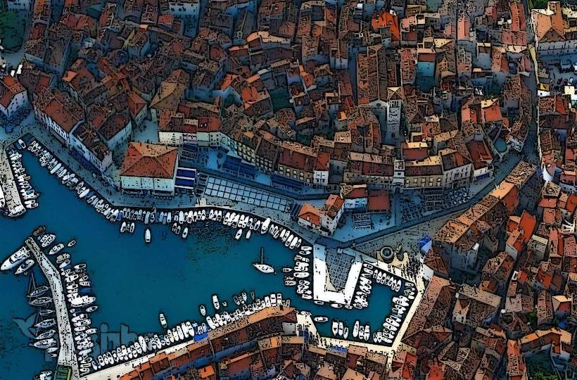 Cres Island Old Town