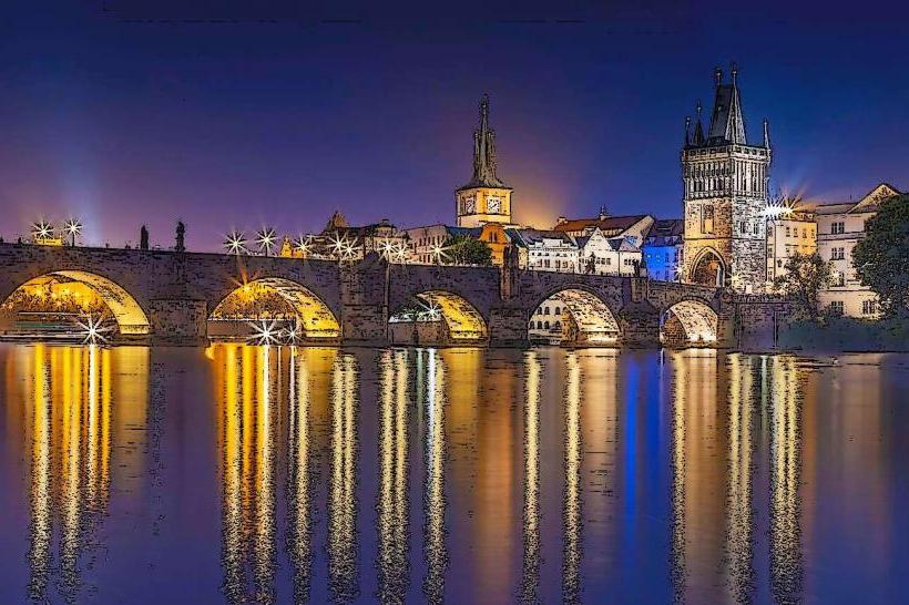 Bridge over Vltava River