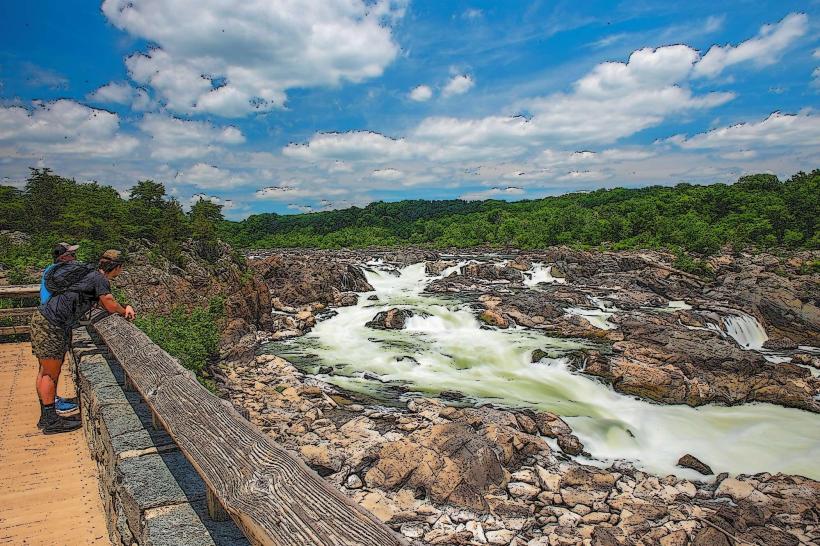 Great Falls Maryland Side