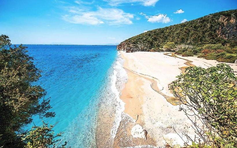 Gjipe Canyon and Beach