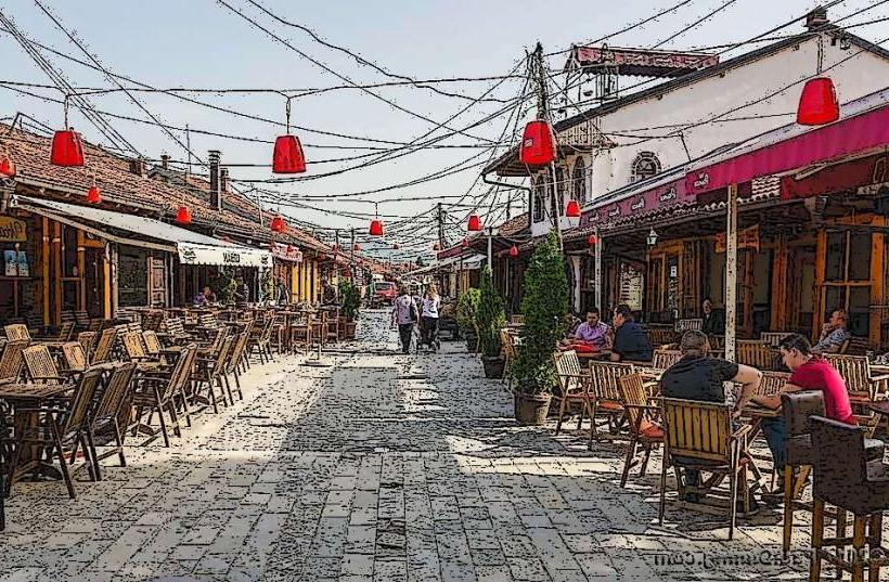 Gjakova Old Bazaar