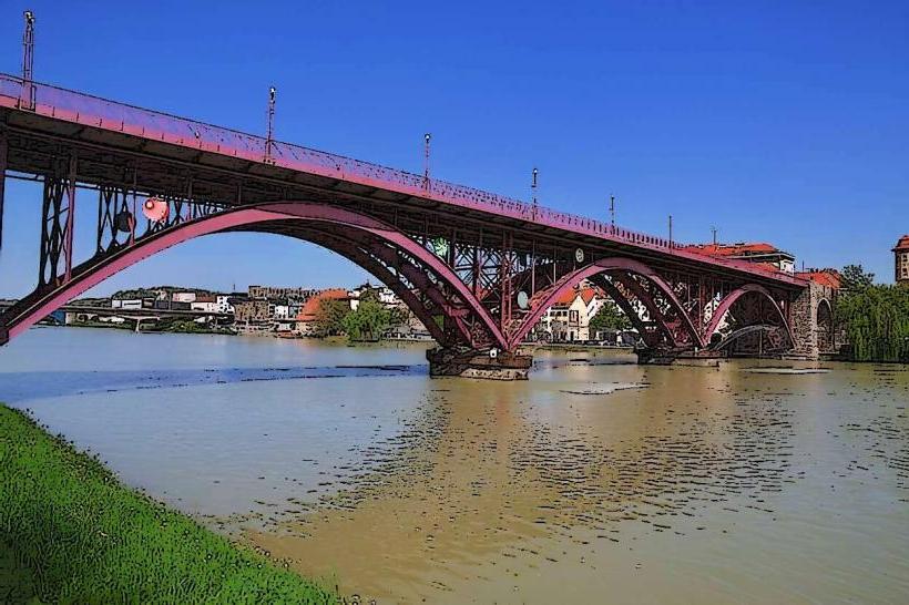 Drava River Old Bridge