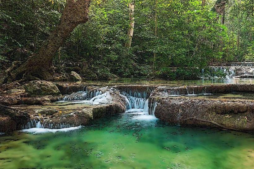 Sacred Pools of Isalo