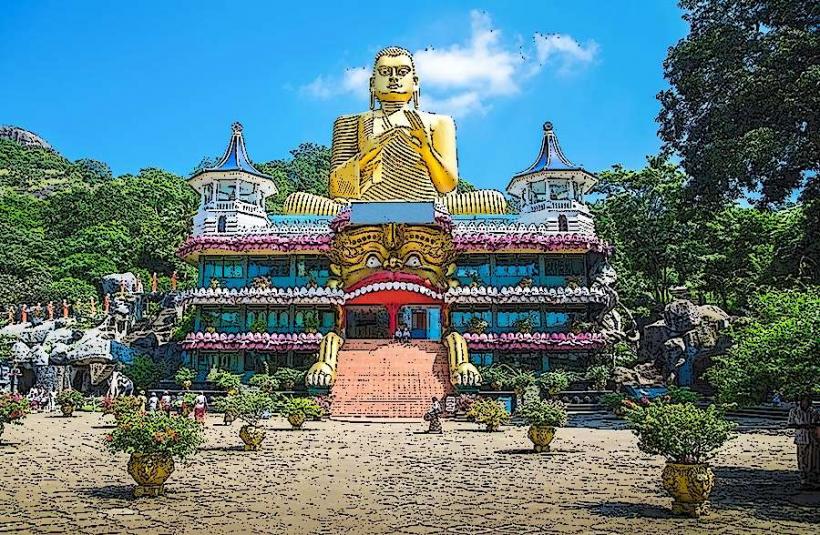 Golden Temple of Dambulla