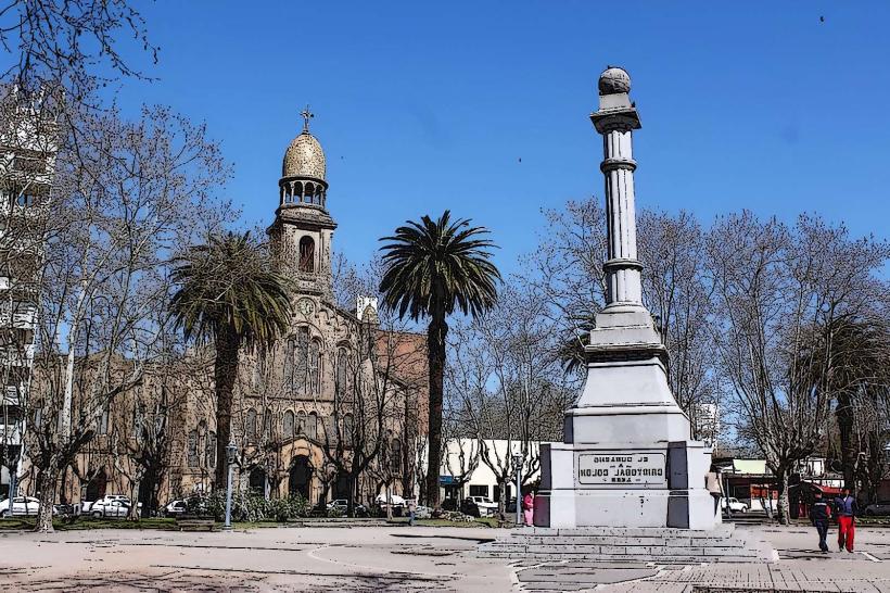 Plaza Independencia Durazno
