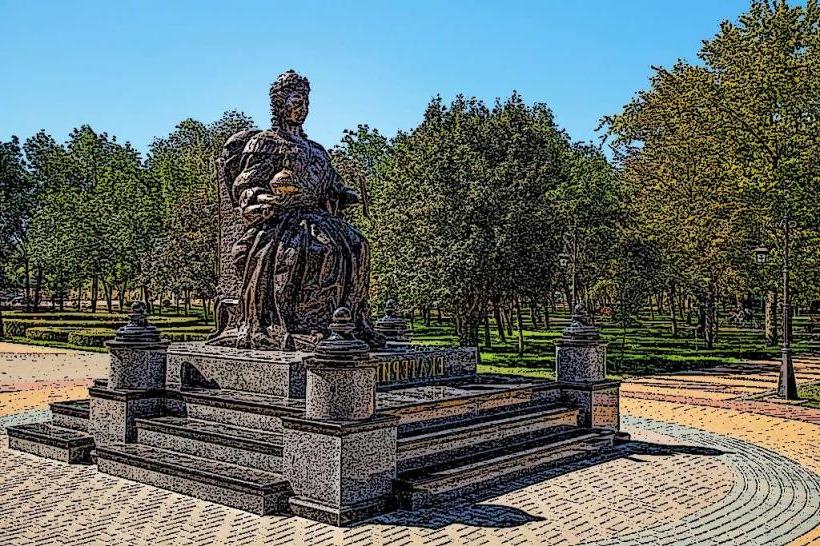 Statue of Catherine Great