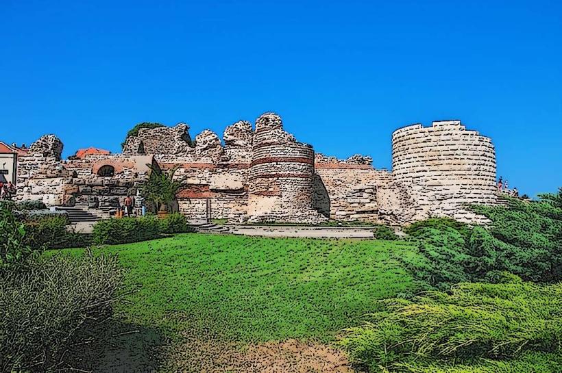 Ancient Fortress Walls
