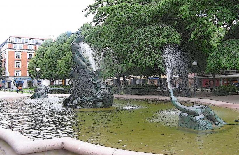 Södermalm's Mariatorget