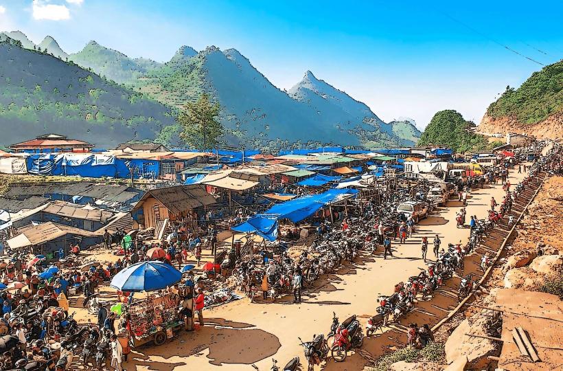 Bac Ha Market