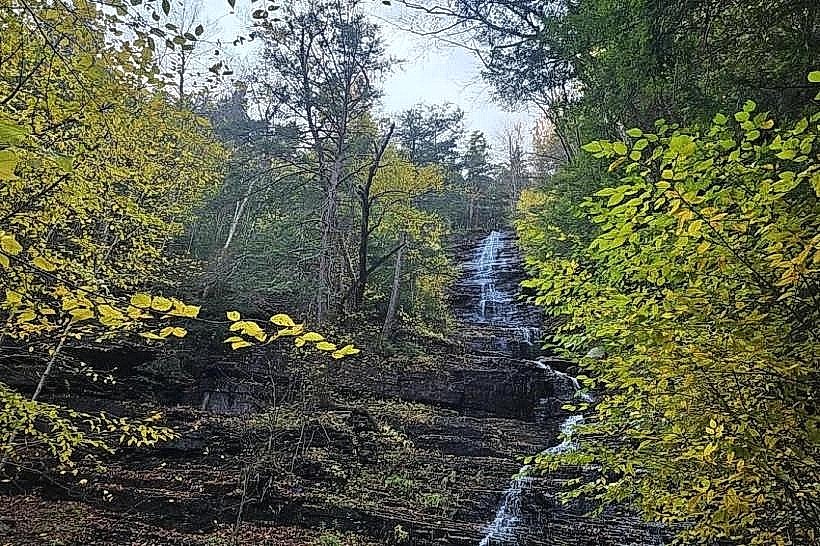 Lye Brook Falls Trail