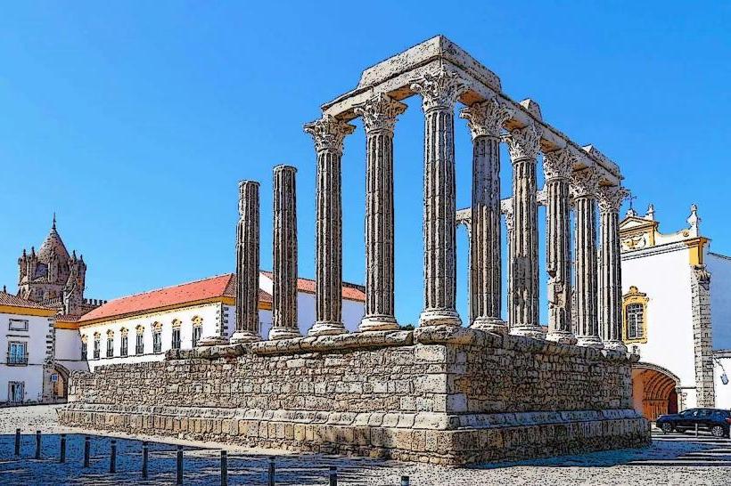 Roman Temple of Evora