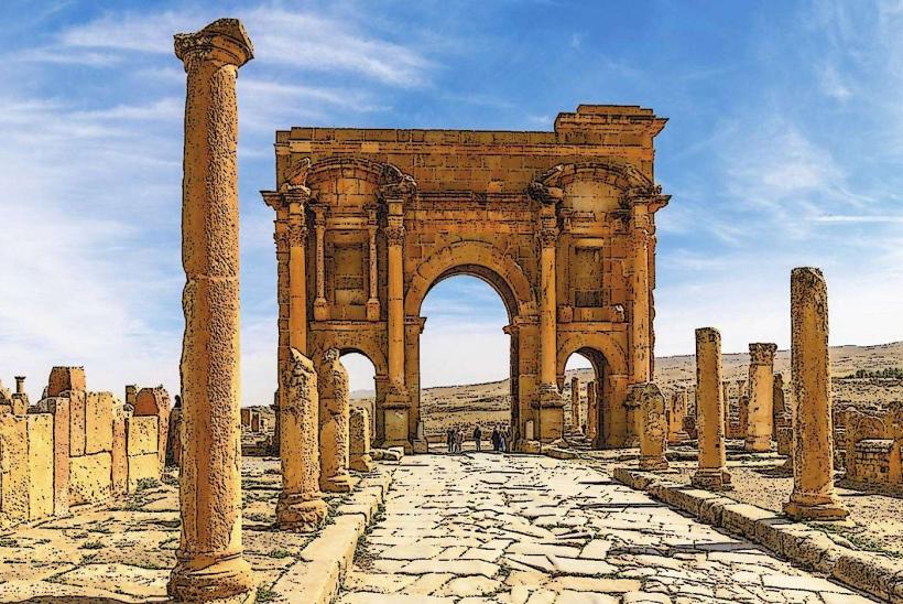 Roman Temple of Timgad
