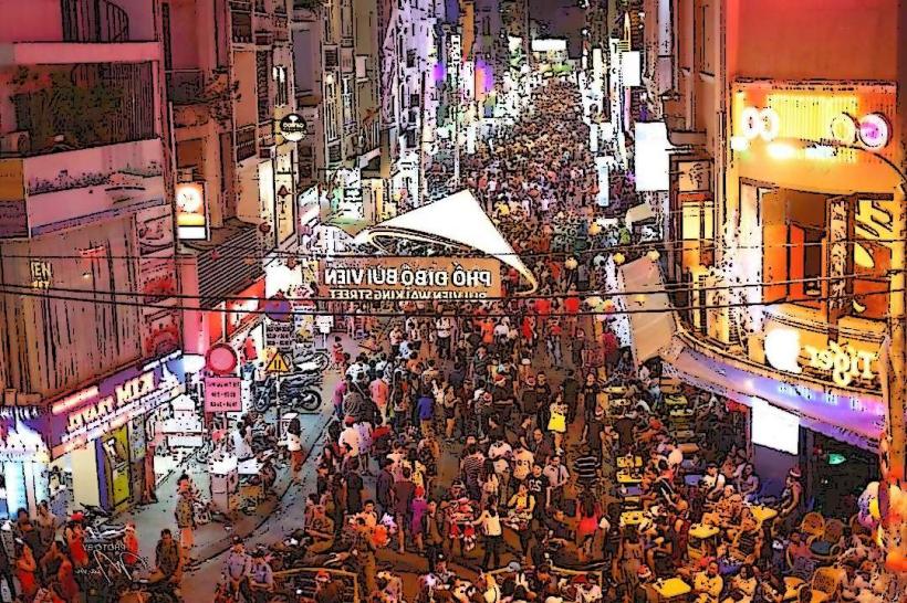 Bui Vien Walking Street