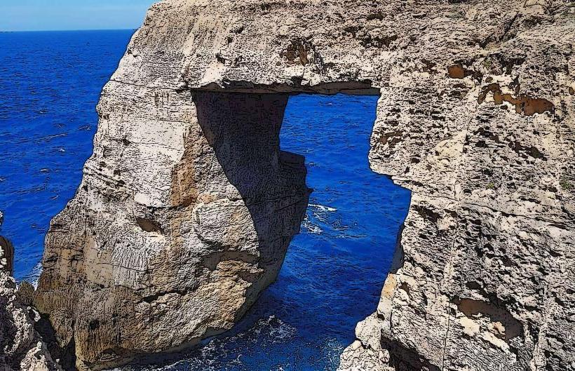 Wied il-Mielaħ Window