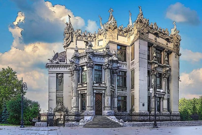 House with Chimaeras