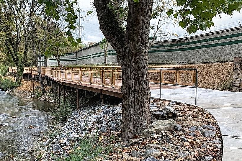 Hot Springs Creek Greenway Trail