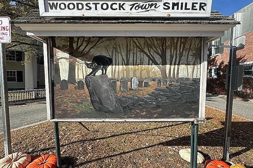 Woodstock Town Crier Monument