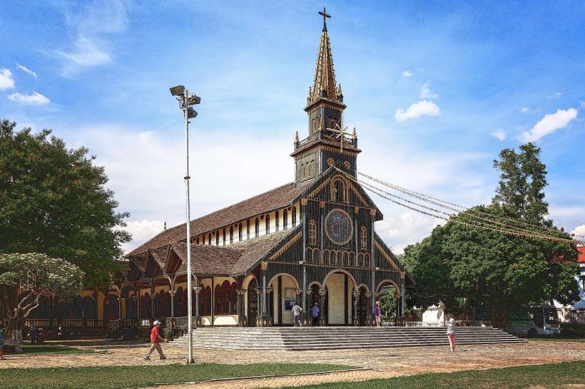 Kon Tum Wooden Church