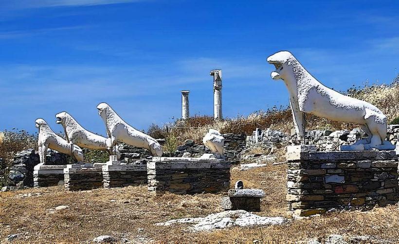 Delos Island Archaeological Site