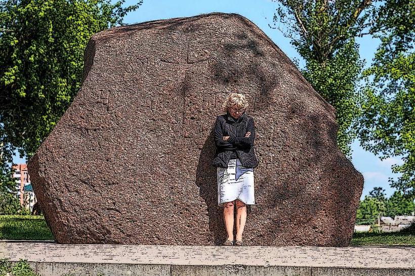 Boris Stone Monument