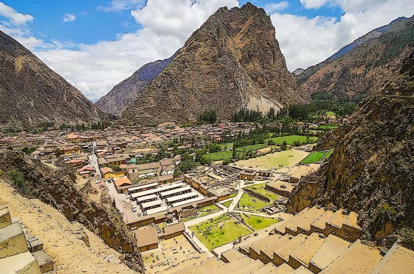 Ollantaytambo Ruins