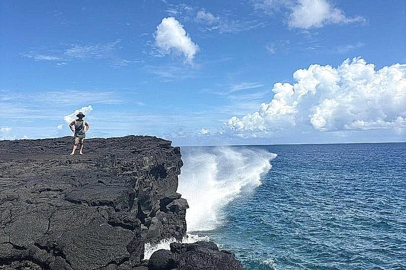 Coastal Lava Cliff Walk