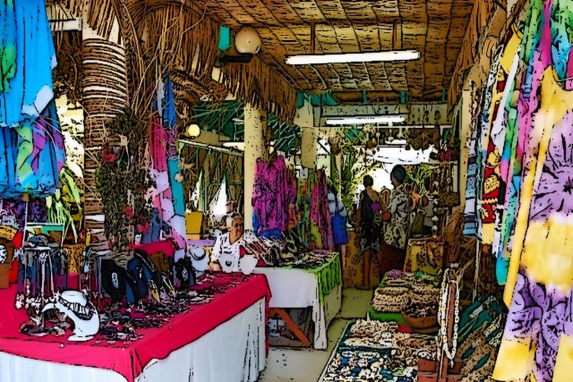 Vaitape Market
