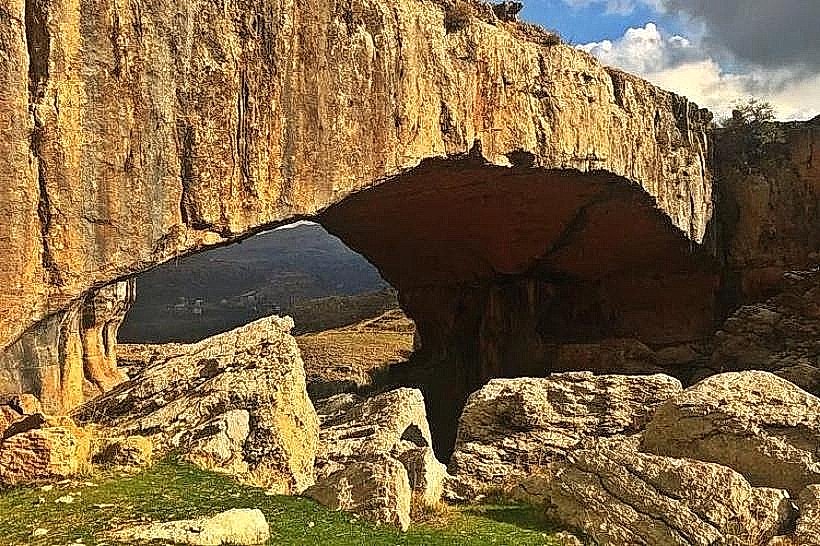 Faqra Natural Bridge