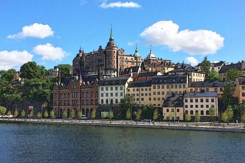 Södermalm's Monteliusvägen