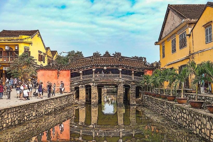 Japanese Covered Bridge