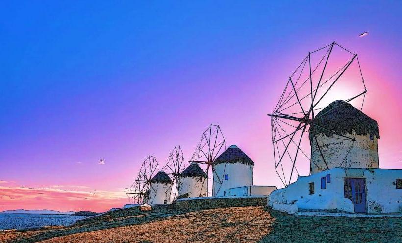 Mykonos Windmills