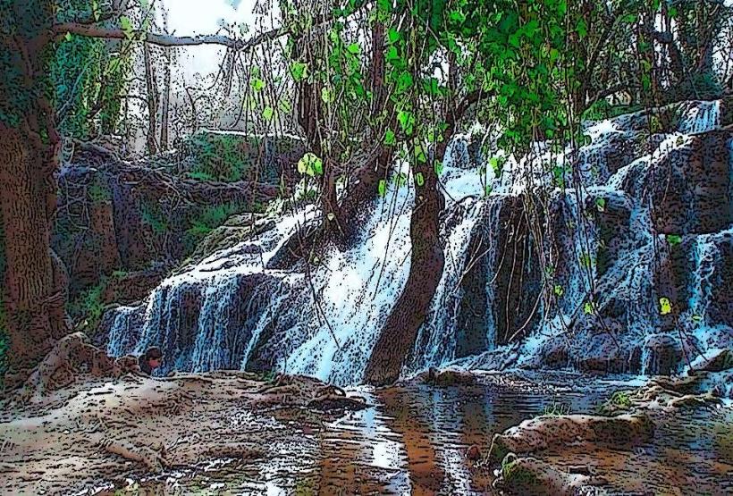 Ain Vittel Waterfall