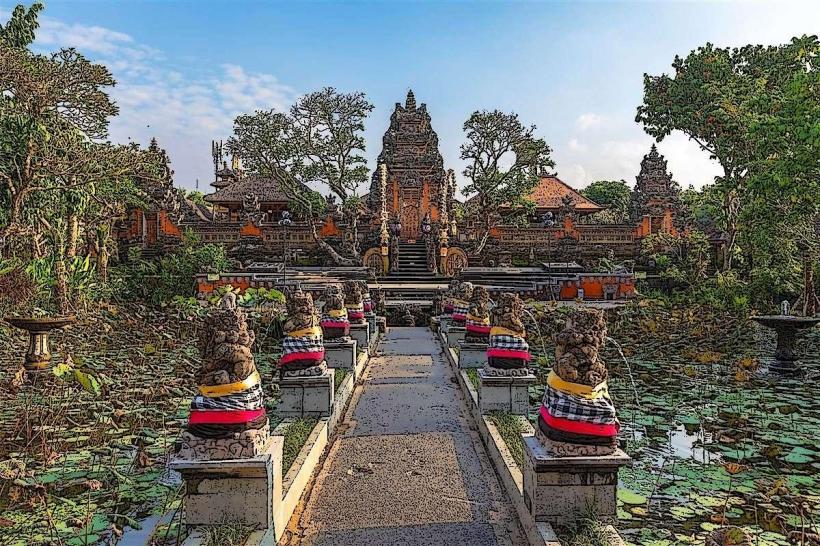 Pura Taman Saraswati