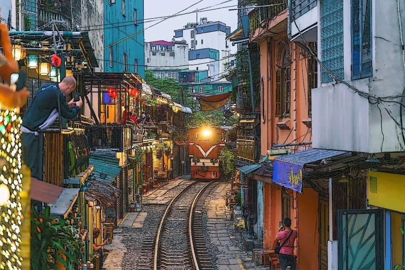 Train Street Hanoi