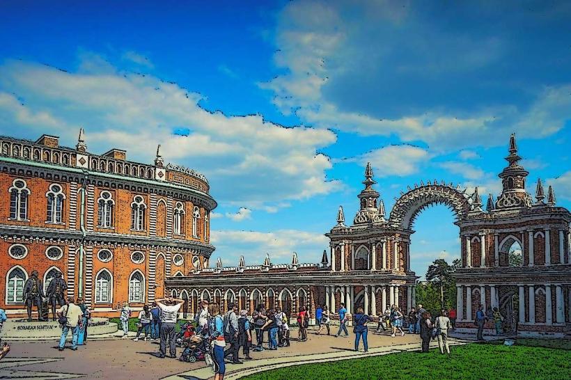 Tsaritsyno Park and Palace