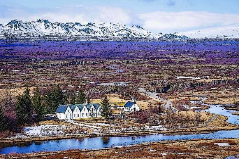 Old Icelandic Parliament Site