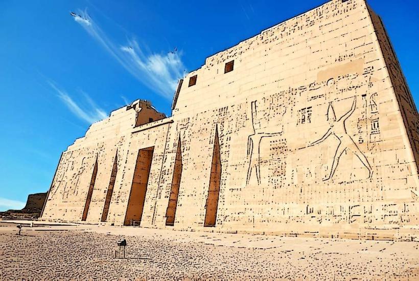 Medinet Habu Temple