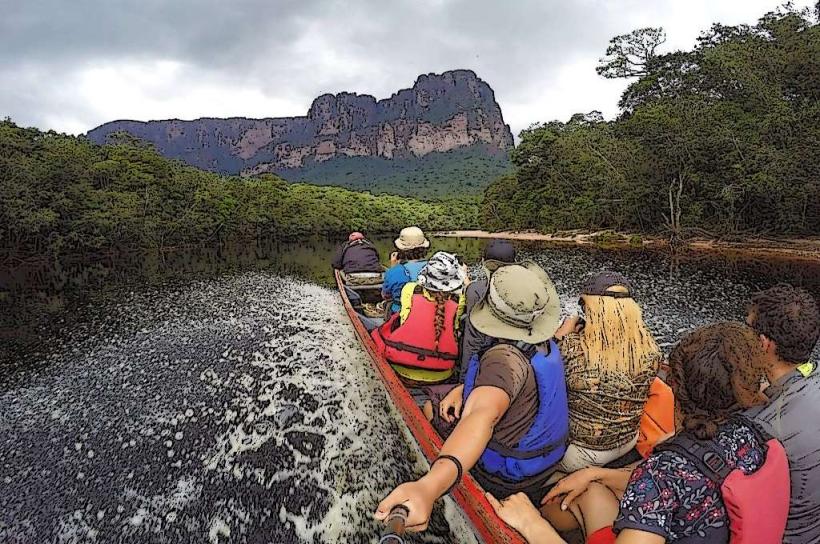 Canoe Trip in Canaima