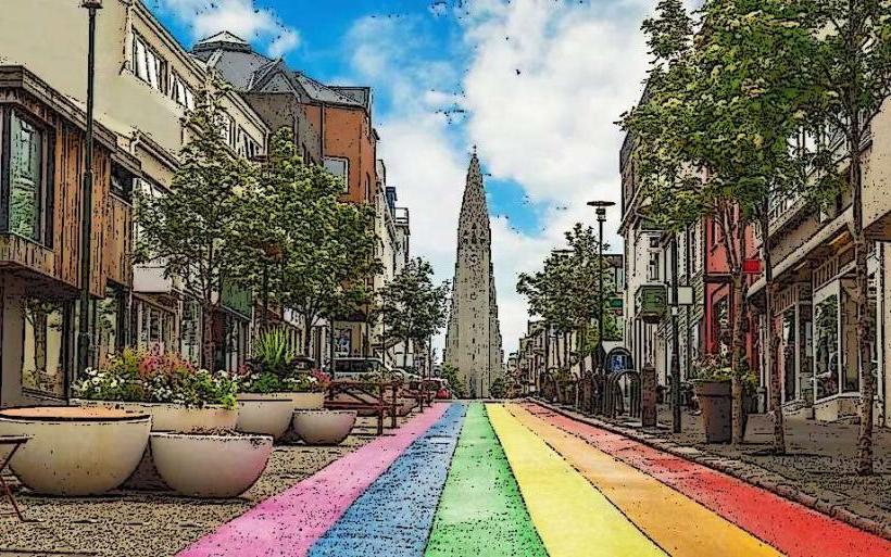 Skólavörðustígur Street