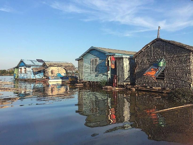 Kampong Chhnang Floating Village
