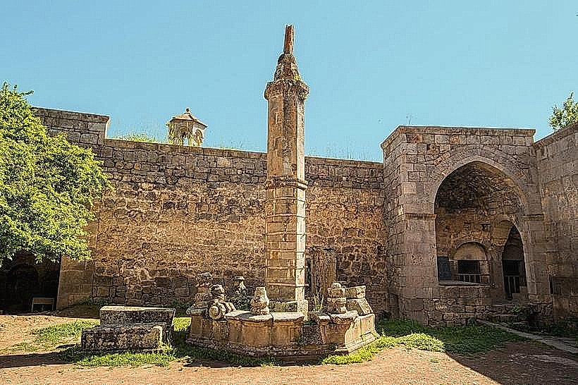 Tatev Swinging Column