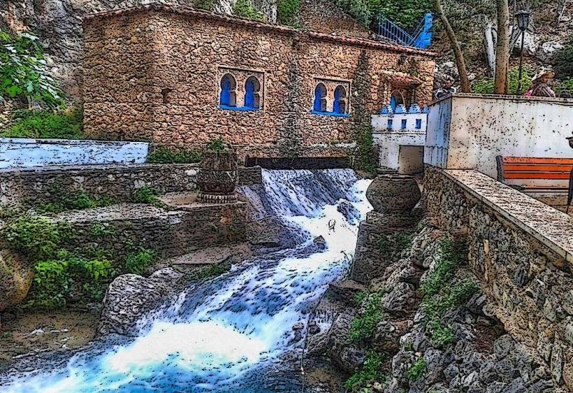 Ras El Maa Waterfall