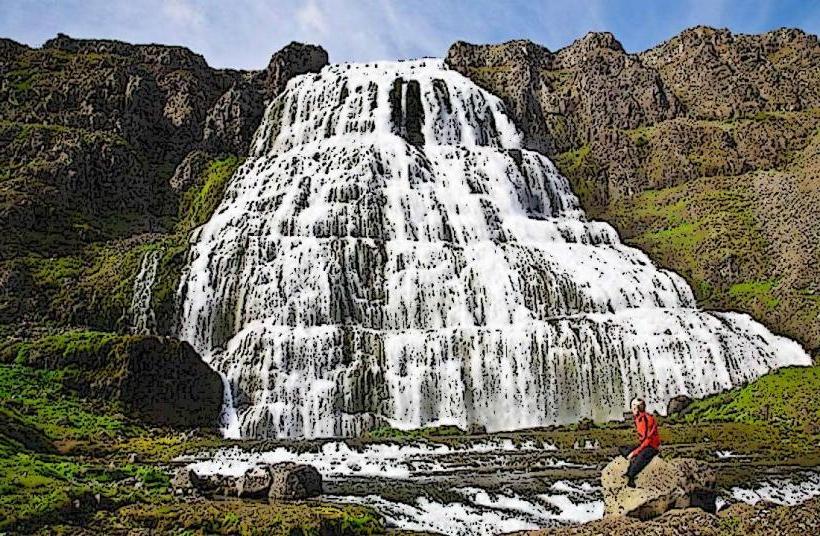 Dynjandi Waterfall