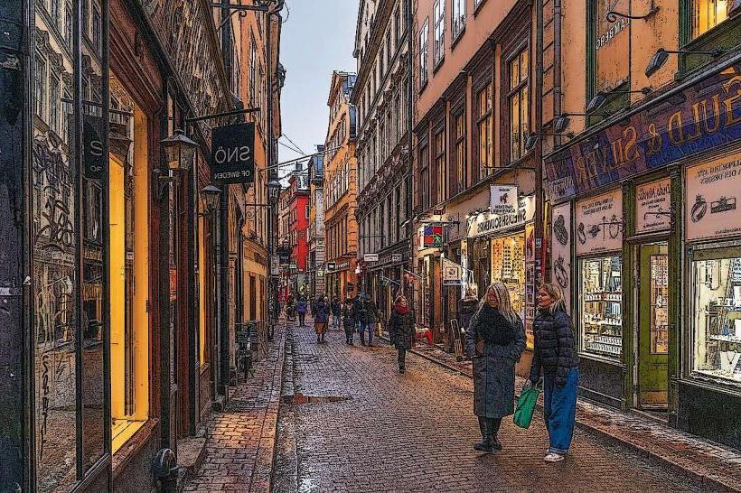 Västerlånggatan Street