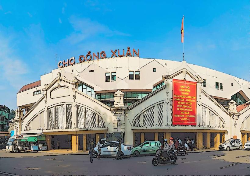 Dong Xuan Market